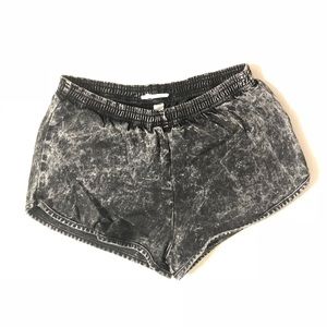 Black acid wash running short